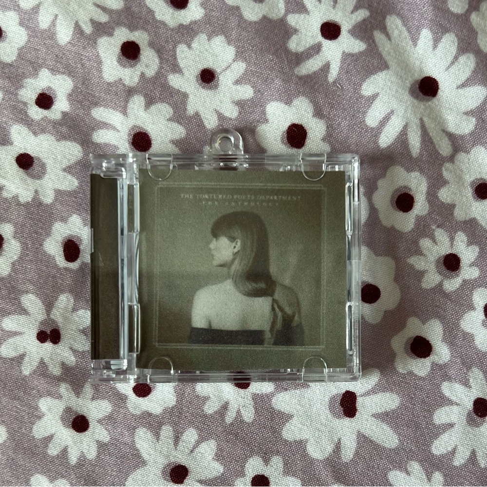 Taylor Swift Mini TTPD The Anthology CD Keychain